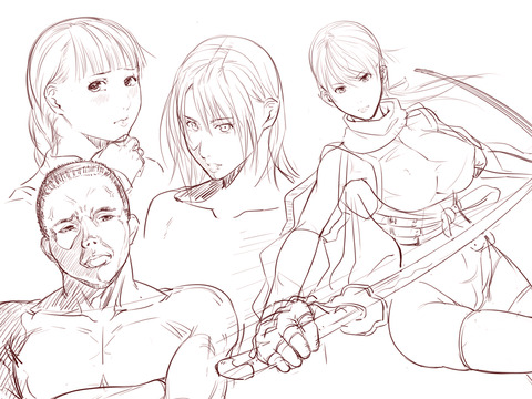 【２次元エロ画像】 むちむち画像貼ってく（＾ω＾）part6414