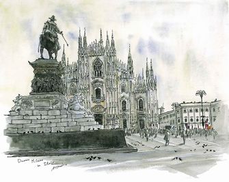 Mystyletour Com 五十川あつ子水彩 スケッチ展