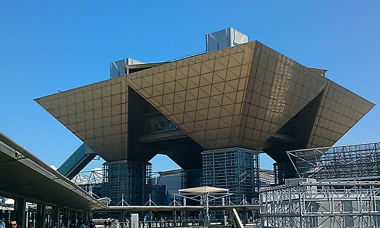 国際展示場です がん治郎の街角探検隊 国際展示場です がん治郎の街角探検隊