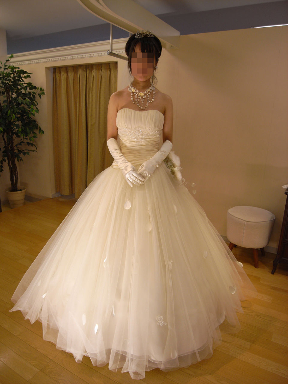 ウエディングドレス 3着目 結婚式準備ブログ 期間３６５日の手作り結婚式