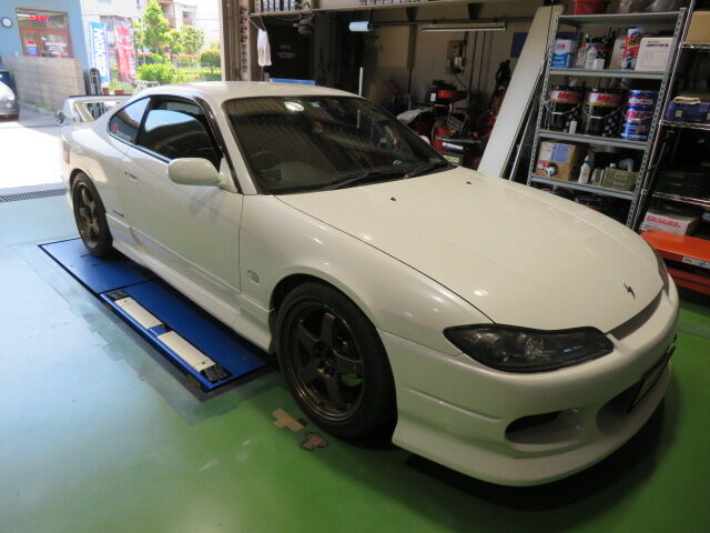 S15 シルビア メンテナンスetc Weed Drive