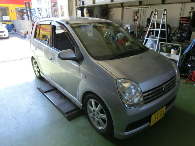 L250S ミラAVY サーキットメンテ : WEED DRIVE