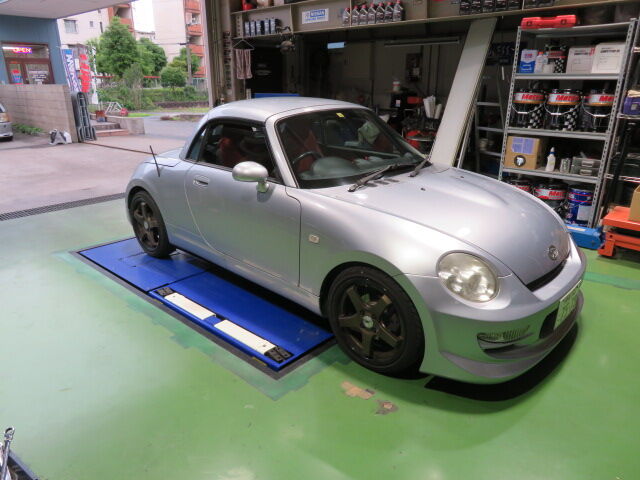 L0k コペン サスｋｉｔ交換完了 Weed Drive