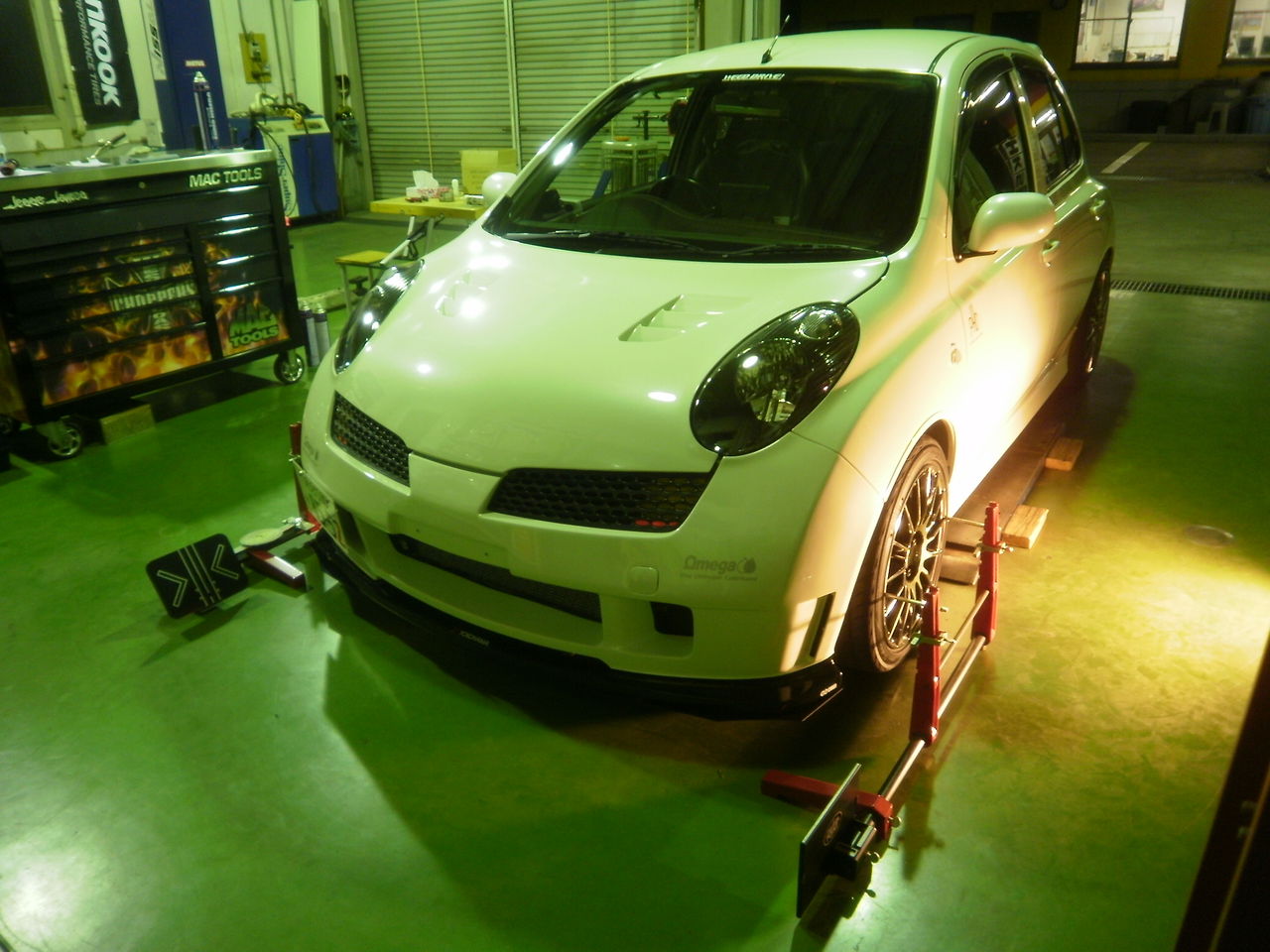 K12 マーチ オフセットナンバーステー製作 Weed Drive K12 マーチ オフセットナンバーステー製作 Weed Drive