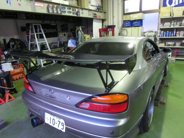 S15 シルビア Gtウイング取り付け Weed Drive