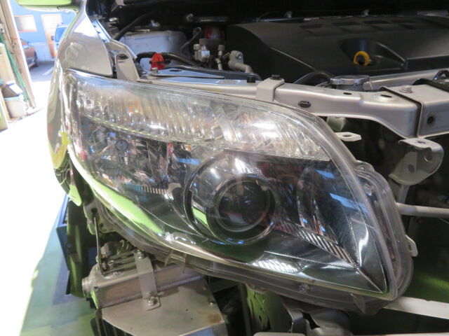ZRE142G カローラ・フィールダー ヘッドライト交換 : WEED DRIVE