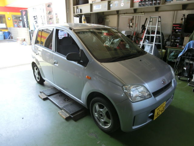 L250S ミラ メンテナンス続き : WEED DRIVE