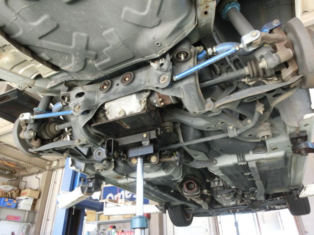 S15 シルビア リアメンバーカラー取り付け : WEED DRIVE