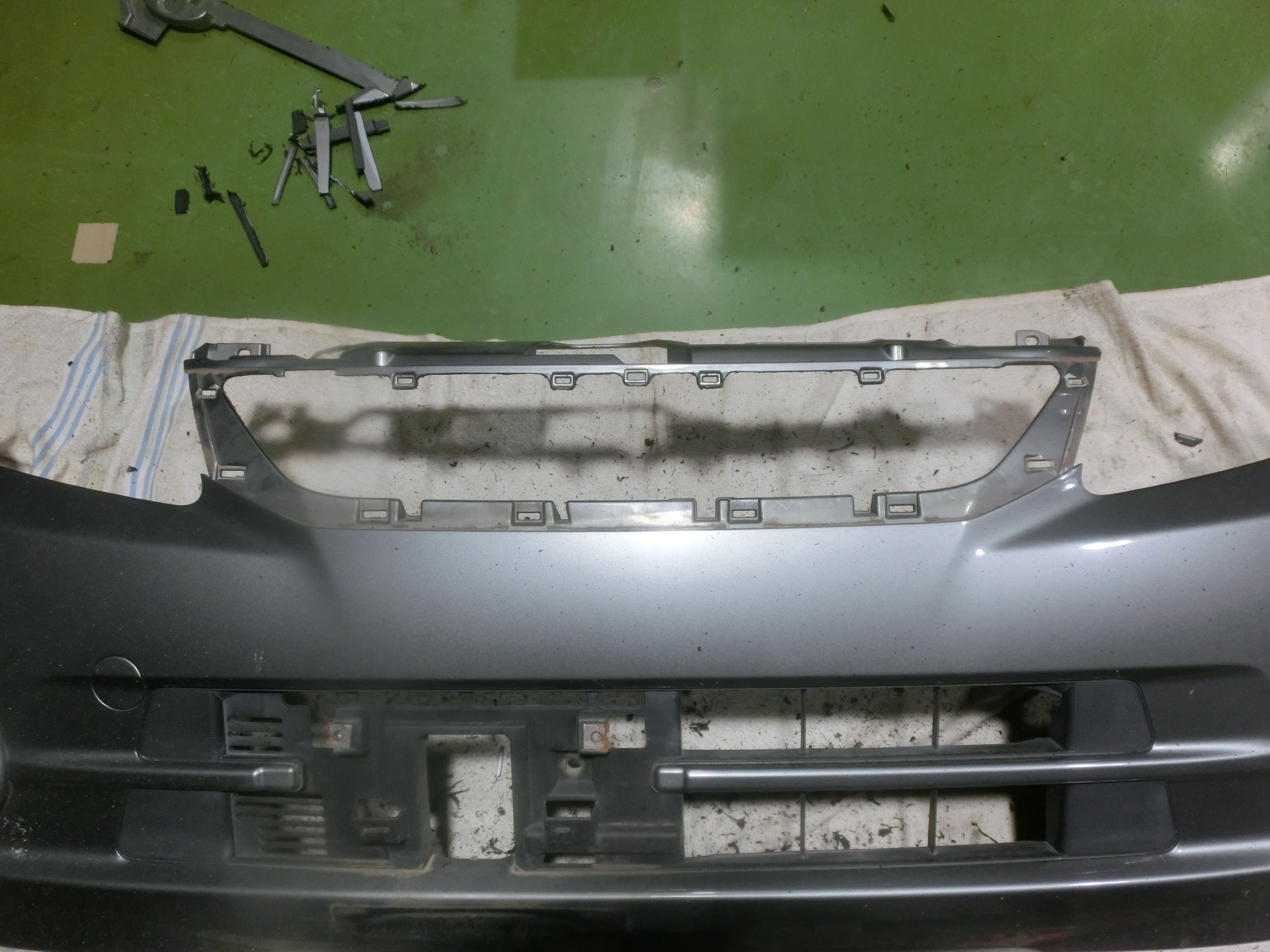 831844　ムーヴ L175S フロントグリル L175S ムーヴ フロントグリル加工 : WEED DRIVE