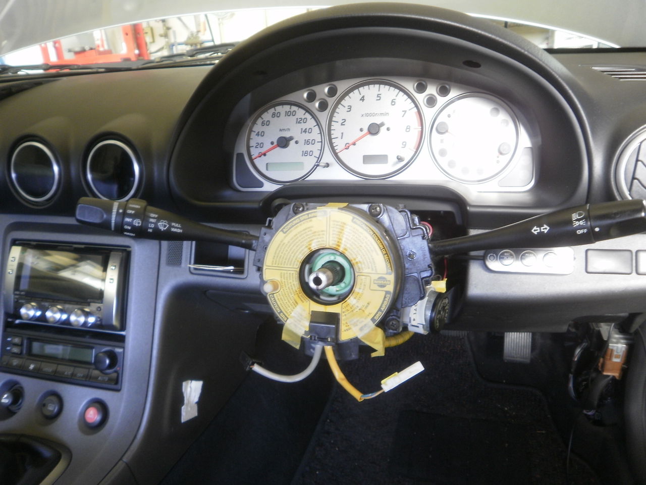 S15 シルビア ステアリング交換etc : WEED DRIVE