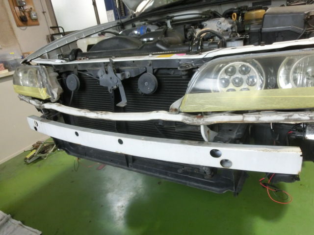 JZX100 チェイサー インタークーラー交換 : WEED DRIVE JZX100 チェイサー インタークーラー交換 : WEED DRIVE
