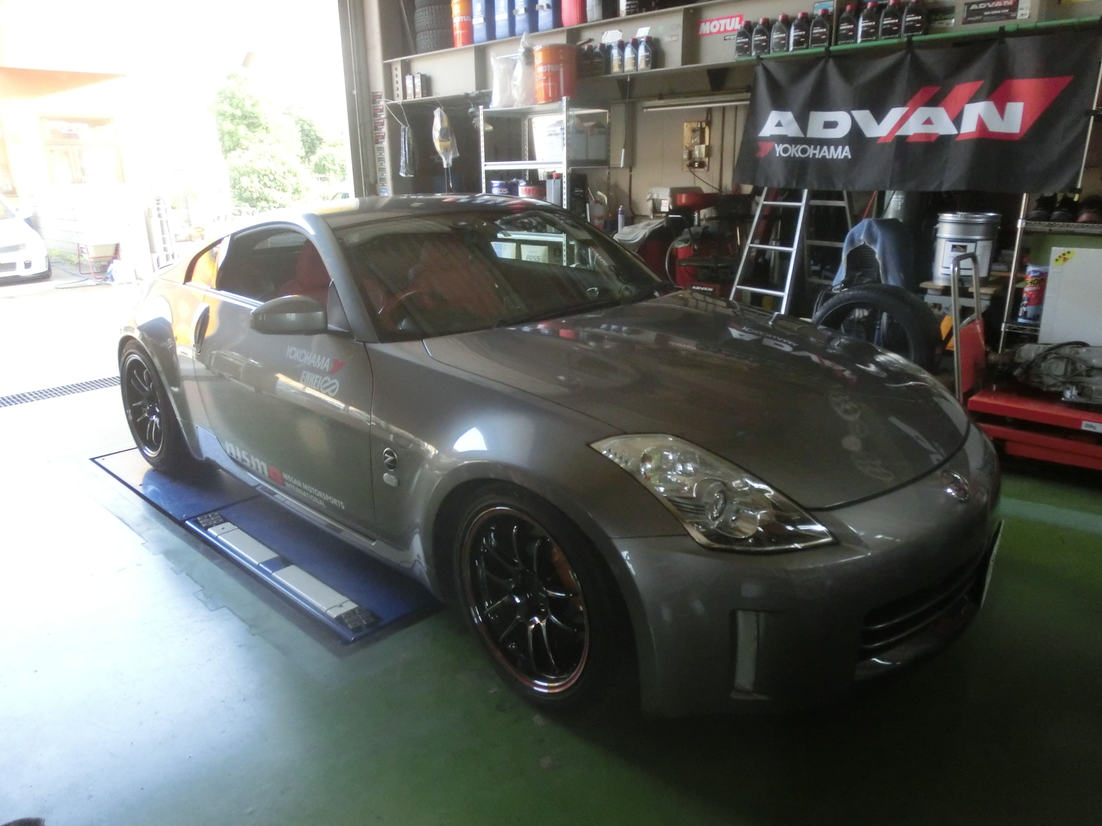 Z33 フェアレディZ ロングハブボルト打ち換え : WEED DRIVE Z33 フェアレディZ ロングハブボルト打ち換え : WEED DRIVE