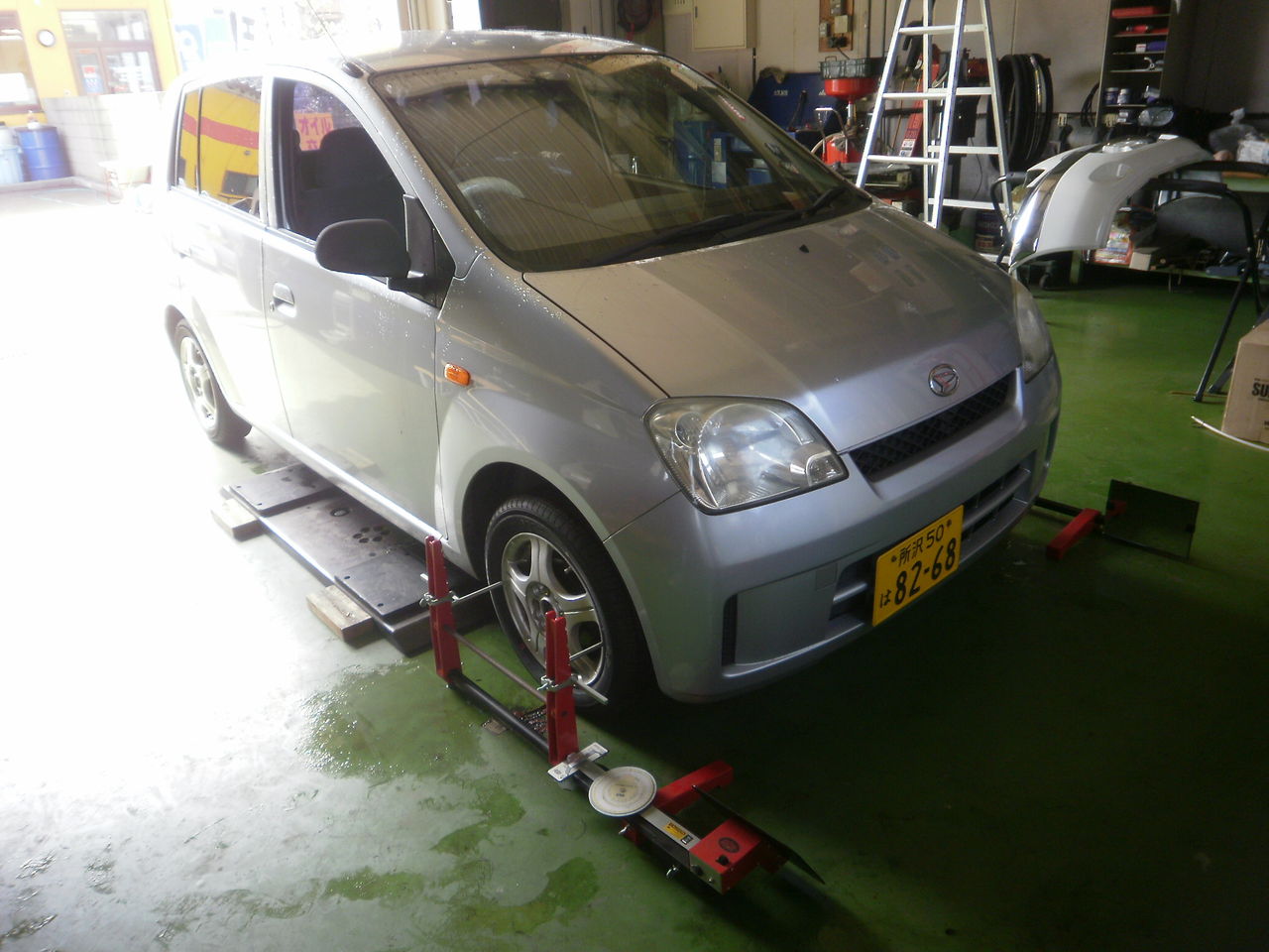L250S ミラ車検メンテナンス続き : WEED DRIVE