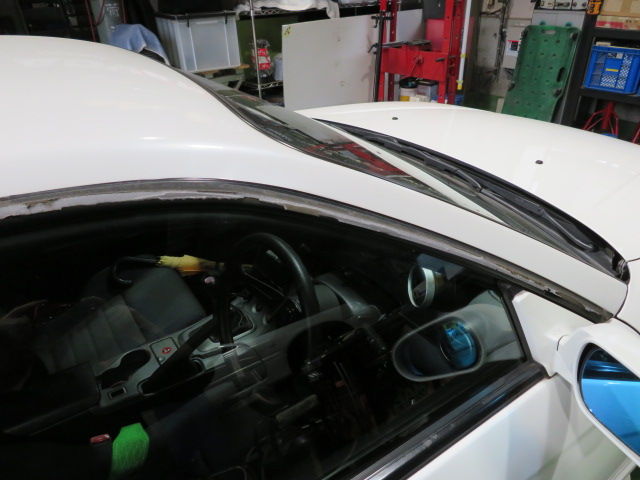 S15 シルビア ドアバイザー交換 Weed Drive