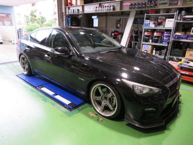 V37 スカイライン350gt メンテナンス Weed Drive V37 スカイライン350gt メンテナンス Weed Drive