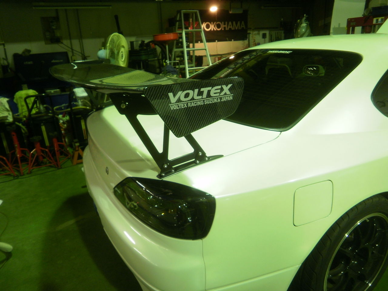 S15 シルビア Gtウイング取り付け サーキットメンテ Weed Drive