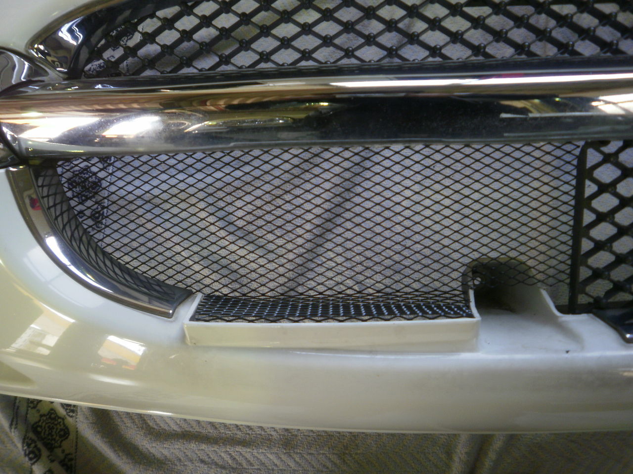 M112S ストーリア X4　純正フロントバンパー　ハーフスポイラー付き　 JC-DET　 M112S ストーリアX4 フロントバンパー加工続き : WEED DRIVE