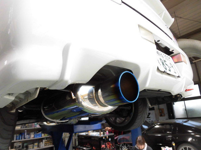 Er34 スカイライン25ｇｔ ｔ マフラー交換 Weed Drive