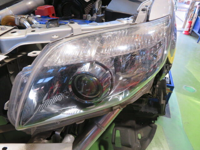 ZRE142G カローラ・フィールダー ヘッドライト交換 : WEED DRIVE