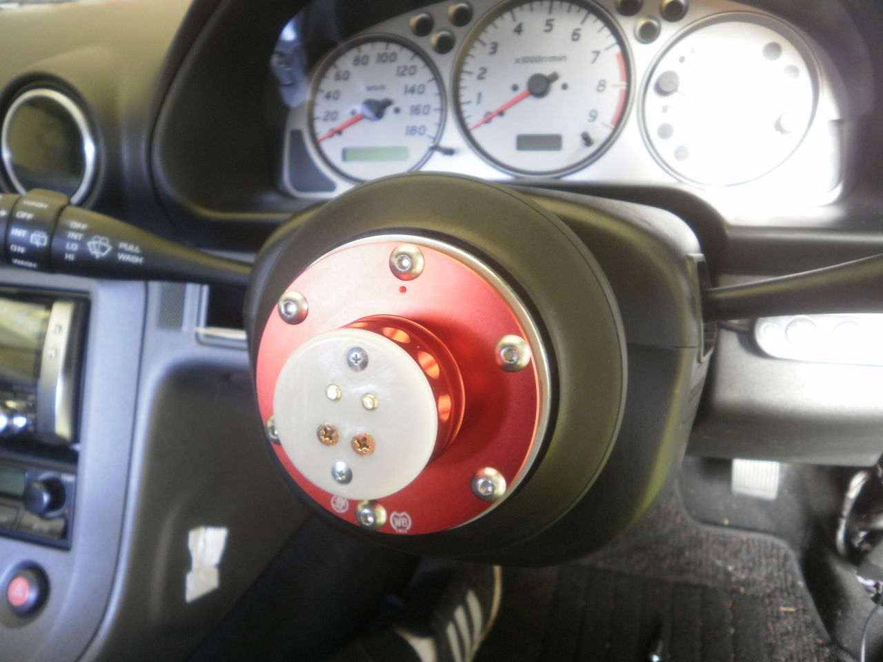 35φ 社外ステアリング＆ボス s15シルビア外し S15 シルビア