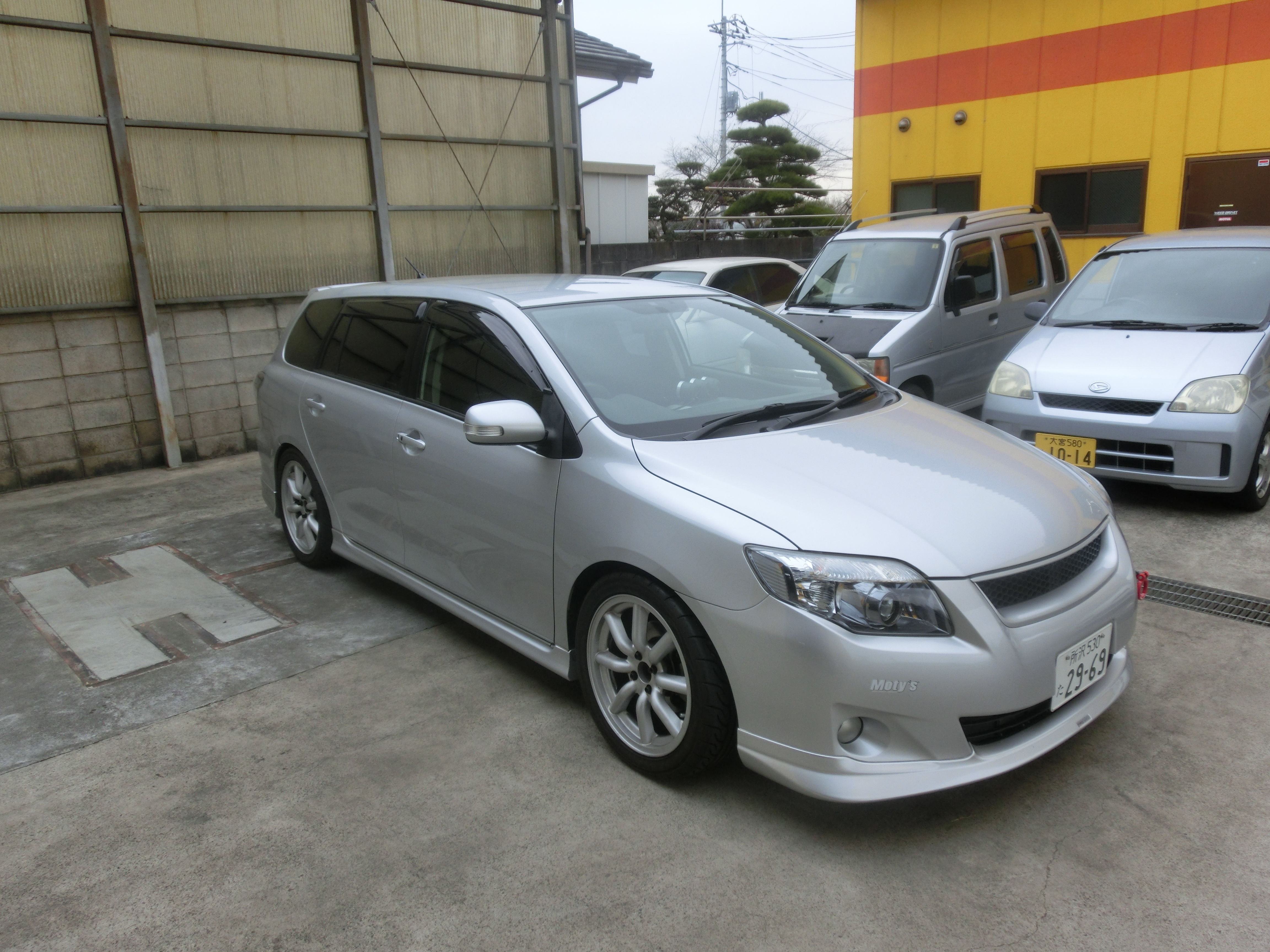 Zre142g カローラ フィールダー チェック走行 Weed Drive