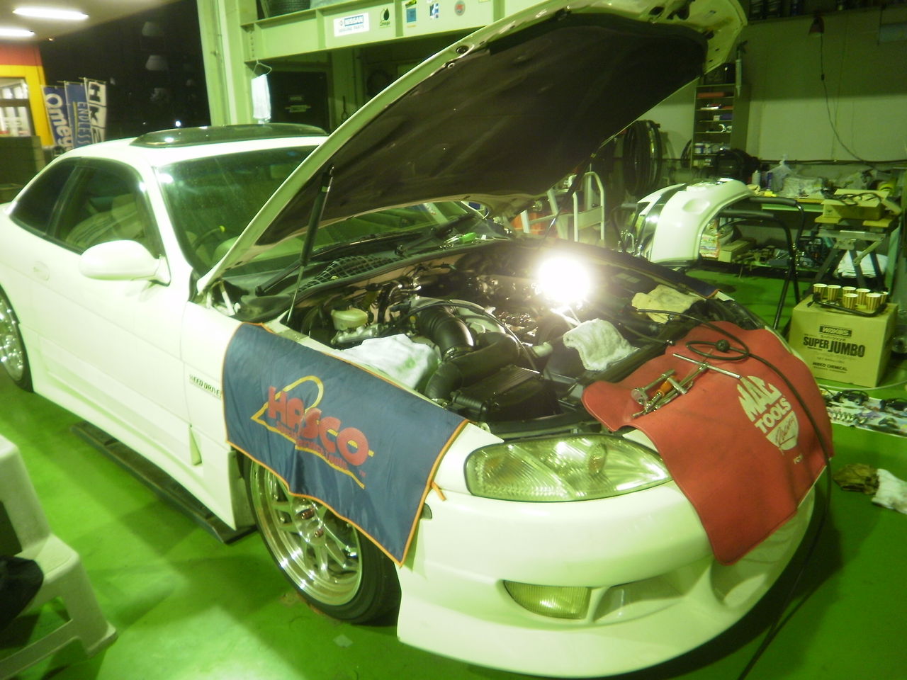 JZZ30 ソアラ ヘッドカバーパッキン交換続き : WEED DRIVE