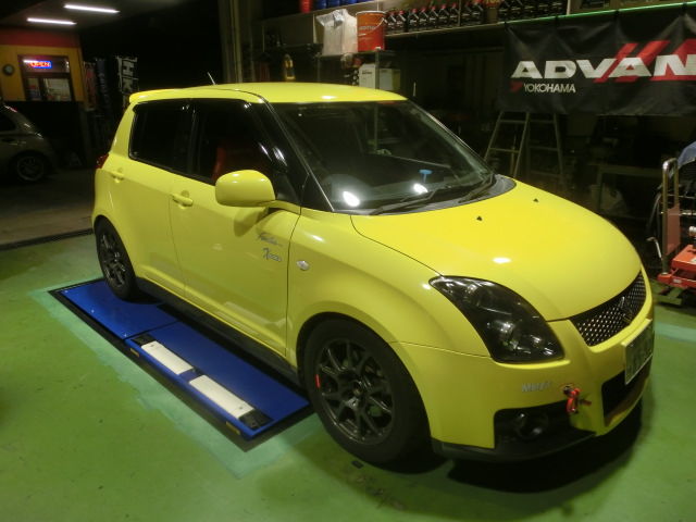 ZC31S スイフトスポーツ サーキットメンテ、メーター取り付け