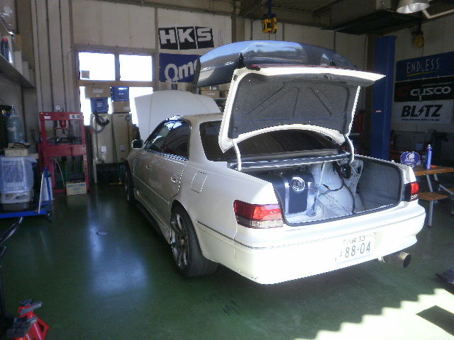 JZX100 マークⅡ トランク内切除 : WEED DRIVE