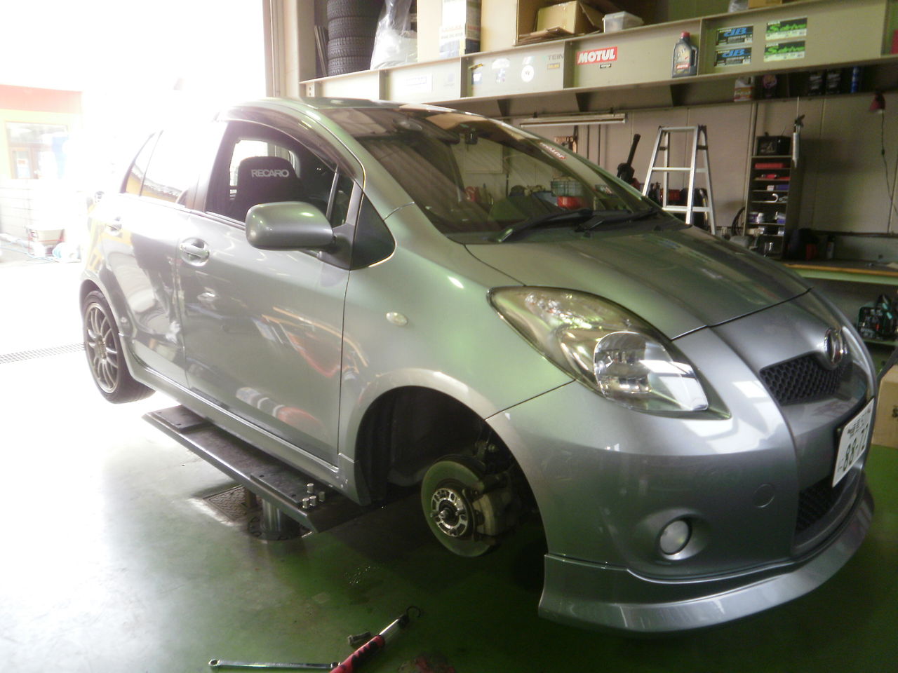 Ncp91 ヴィッツrs アライメント調整 Weed Drive