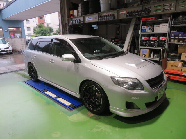 ZRE142G カローラ・フィールダー ヘッドライト交換 : WEED DRIVE