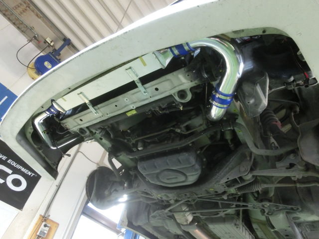 JZX100 チェイサー インタークーラー交換終了 : WEED DRIVE