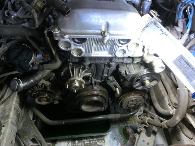 RPS13 180SX ウォーターポンプ交換 : WEED DRIVE RPS13 180SX ウォーターポンプ交換 : WEED DRIVE