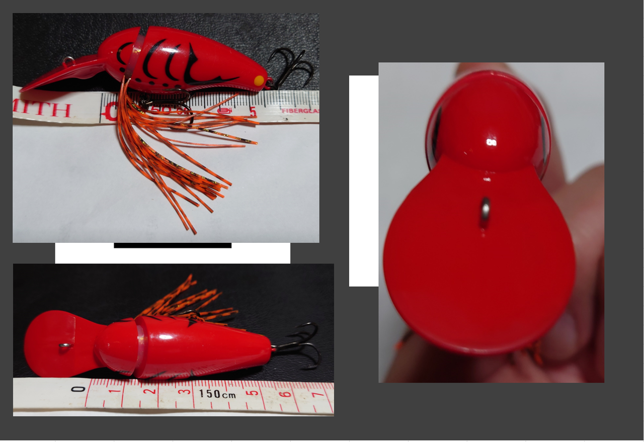 THタックル　ゼットン/D.ゼットン/キングゼットン/DDゼットン T.H.tackle/THタックルD.Zetton/ダイビングゼットン : バック