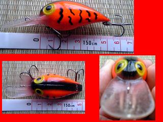 WIGGLE WART(ウイグルワート)※旧型透明素材 : Crank Slivers Plus