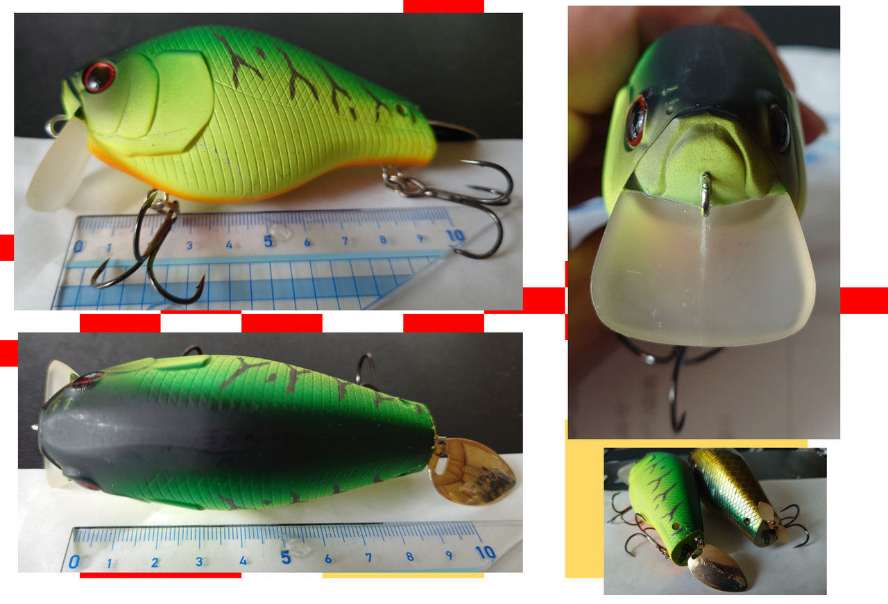 SEARCH BAIT BULL(サーチベイトブル) : Crank Slivers Plus(クランク