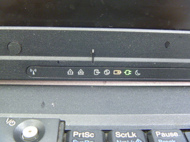 Lenovo Thinkpad T61 バッテリーランプ点滅 ワイズのおしごと ワイズ Weisz のブログ