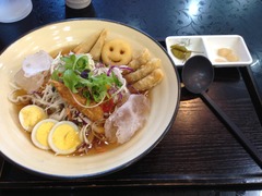 アイパークモールの冷やしラーメン