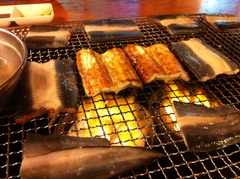 国産うなぎの塩焼き
