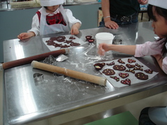 クッキー作りもあります