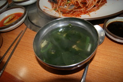 わかめのスープ