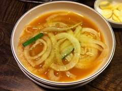 タマネギの薄切り&焼き肉のタレ