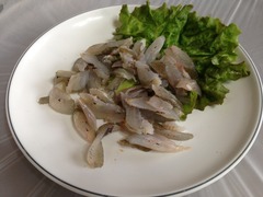 釣った魚の刺身
