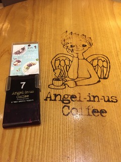 エンジェリナスコーヒーでパッピンスを待つ