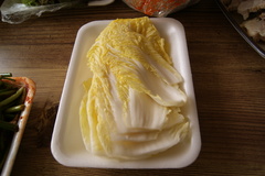 白菜の塩漬け