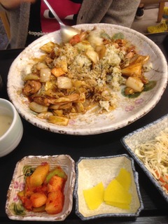 韓国人が食べるとこうなります。