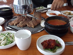 LAカルビ定食