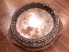 釜が熱いので注意です