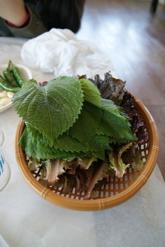 サンチュ、えごまの葉