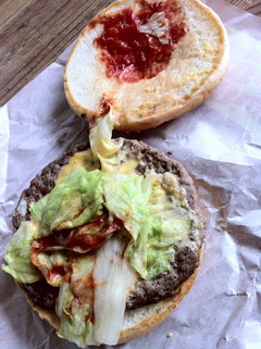 ビッグビーフバーガーの中身