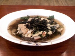 温モミル(韓国の温かいお蕎麦)